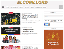 Tablet Screenshot of elcorillord.com